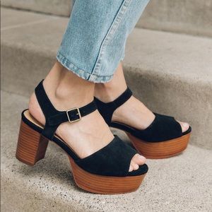 Soludos Avra Platform Heels/Sandals (Reposted Listing)